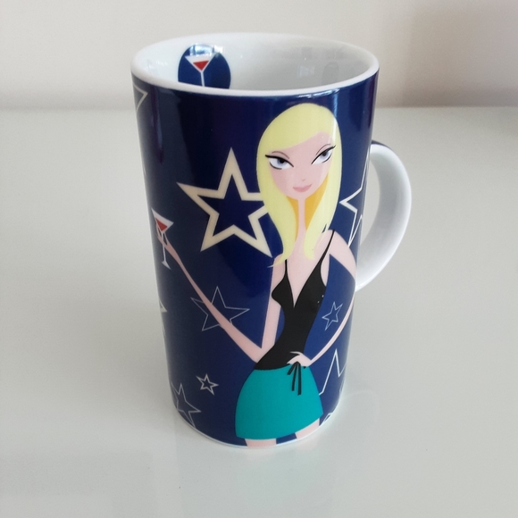 Set of Maxwell Williams "Nitelife" Porcelain Mugs - Picture 3 of 6